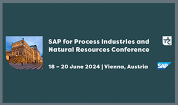 SAP for Process Industries and Natural Resources Conference