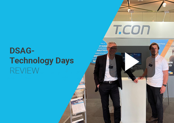 T.CON at the DSAG-Technology Days